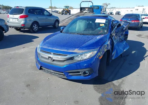 2017 Honda Civic Ex-T from USA, damaged, VIN 2HGFC3B37HH350504